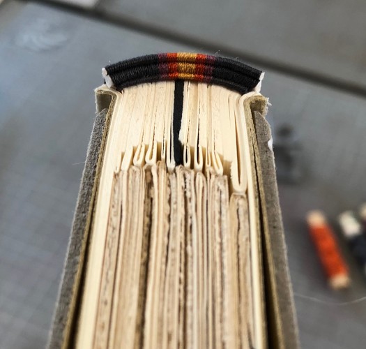 Traditional hand bookbinding