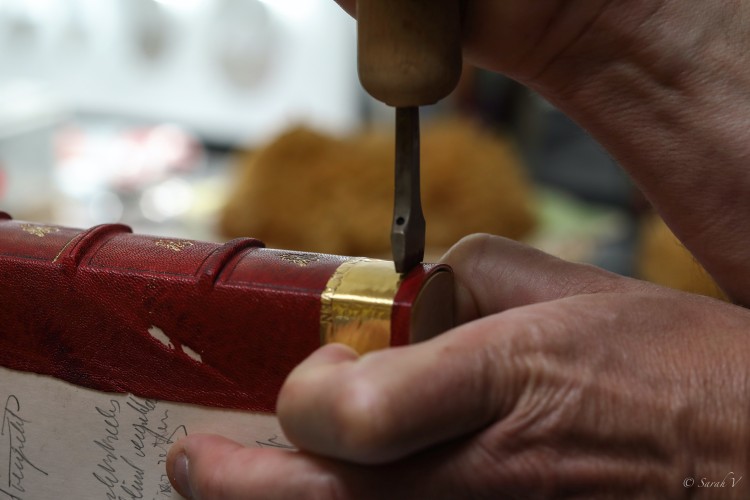 Traditional hand bookbinding