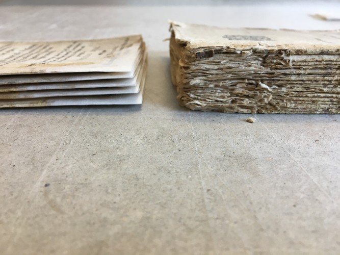 Paper restoration